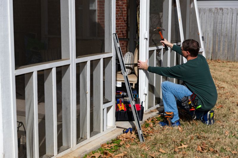 Screen Porch Installation
