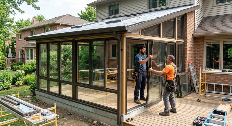 Solarium Installation in Austin, TX